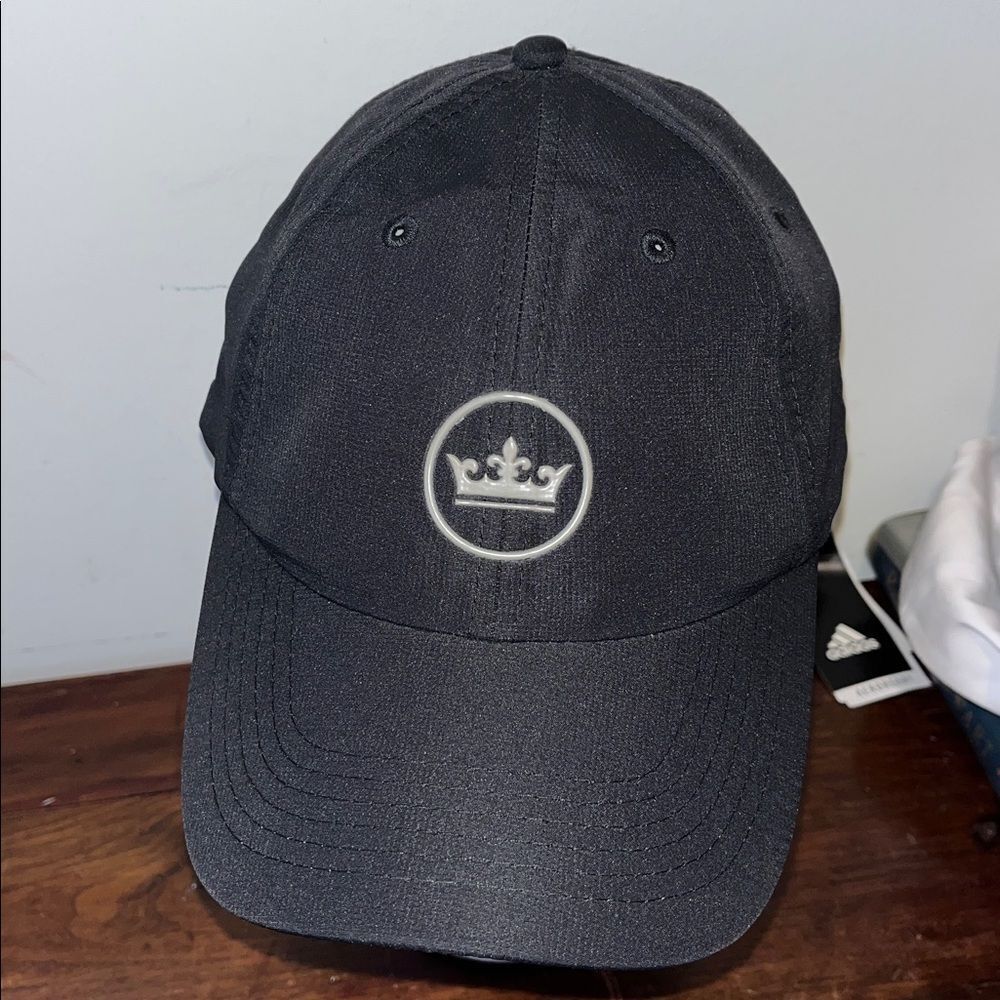 New Down East Junior Tournament Peter Millar Crown Black Golf Cap Hat Polyester